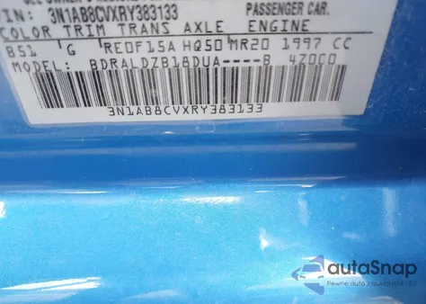 2024 Nissan Sentra Sv Xtronic Cvt from USA, damaged, VIN 3N1AB8CVXRY383133